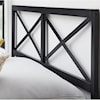 Malouf Weekender® Taylor Matte Black King Headboard