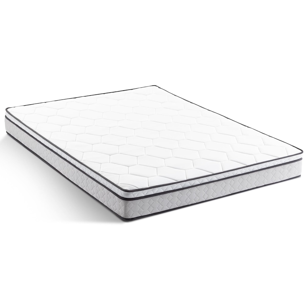 Malouf WK08XX0PMH 8" Hybrid Mattress ET Full