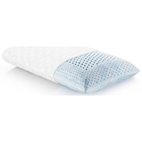 King Zoned Gel Talalay Latex Low Loft Firm Pillow