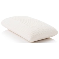 Queen Zoned Talalay Latex Low Loft Firm Pillow