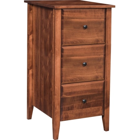 3-Drawer File Cabinet