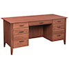 Maple Hill Woodworking Hampton Executive Desk