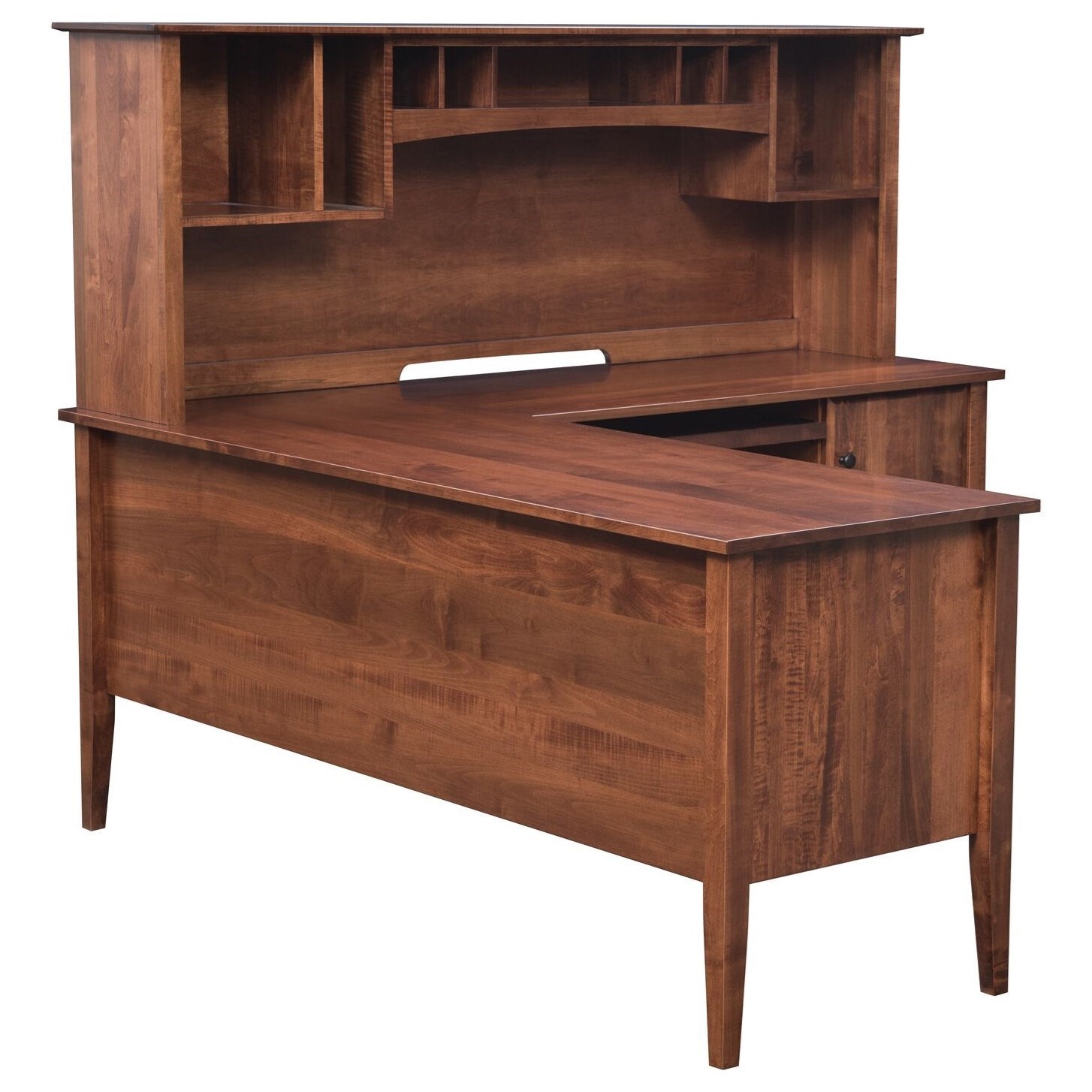 L-Corner Desk and Hutch