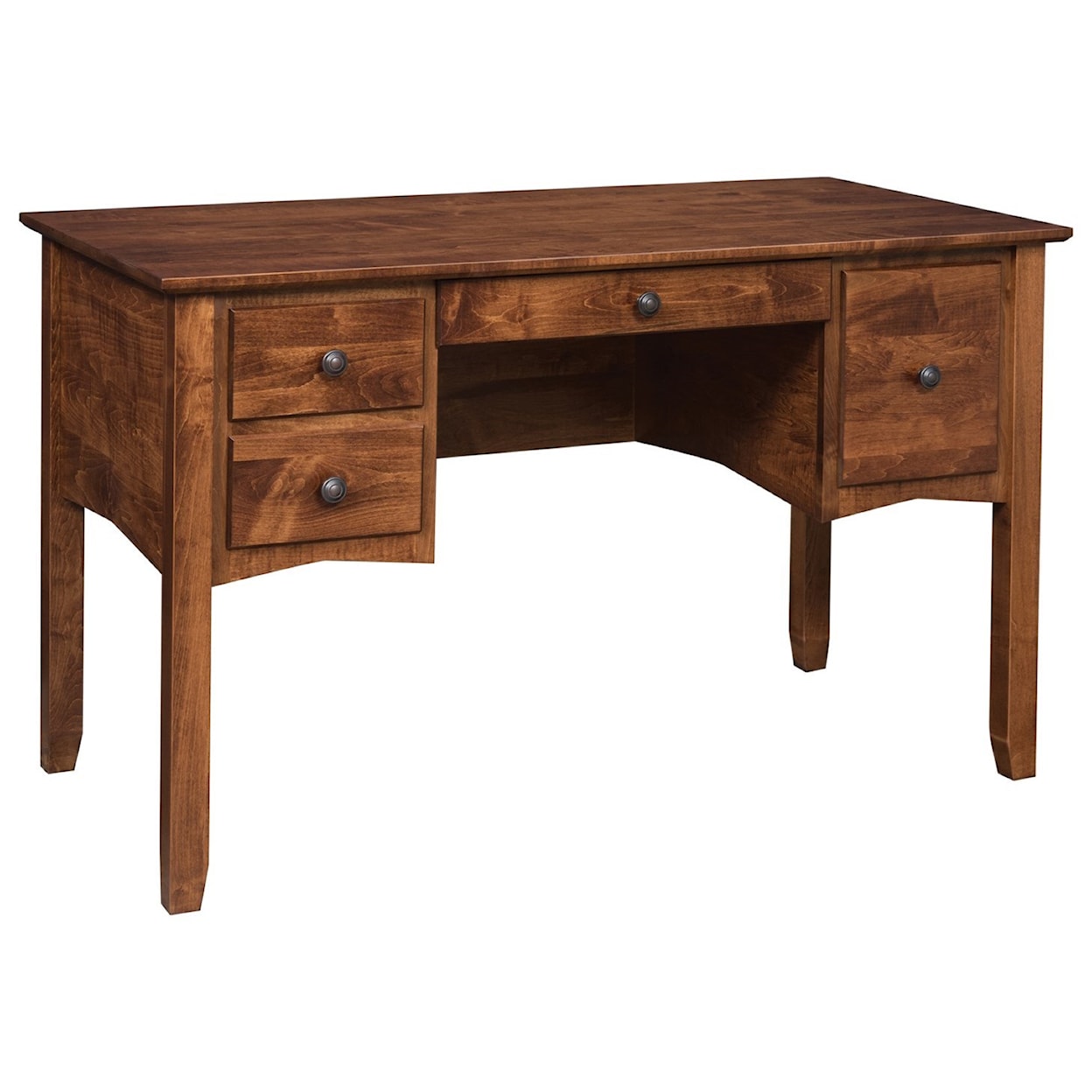 Maple Hill Woodworking Linwood 48" Writing Desk