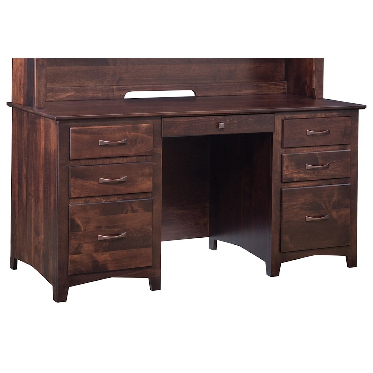 Maple Hill Woodworking Linwood 60" Executive Desk 