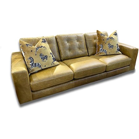 Lewes Leather Sofa