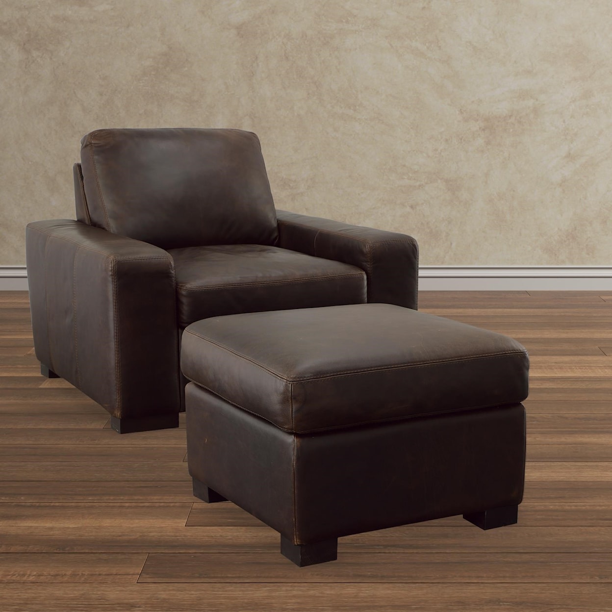 Marinelli Home Naples Chair and Ottoman