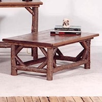 Rustic Rectangle Coffee Table