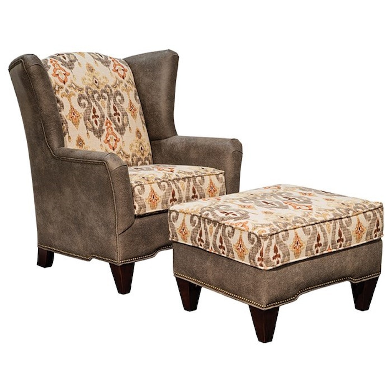 Marshfield Preston Chair & Ottoman