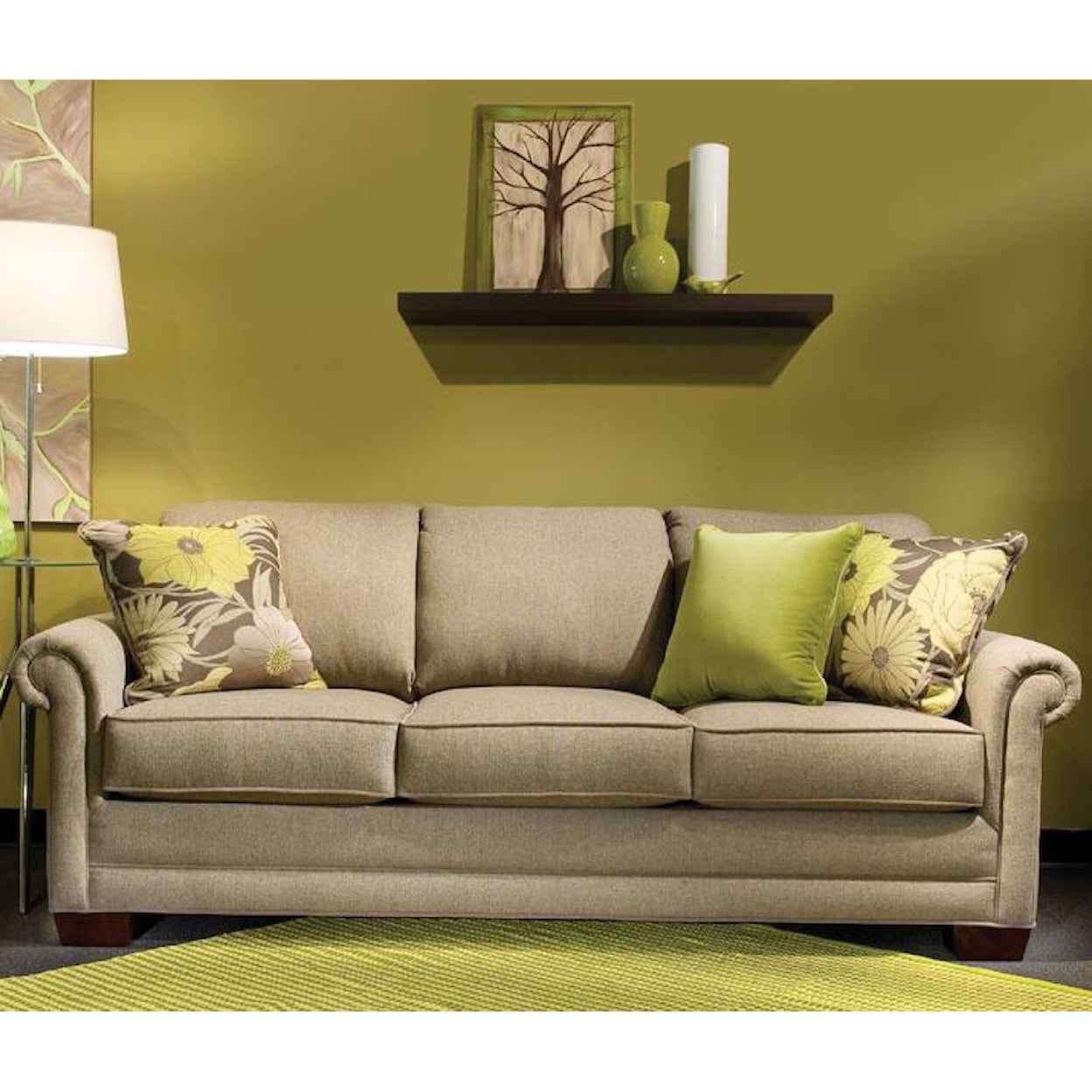 Marshfield Simply Yours Custom Built Queen Sleeper Sofa