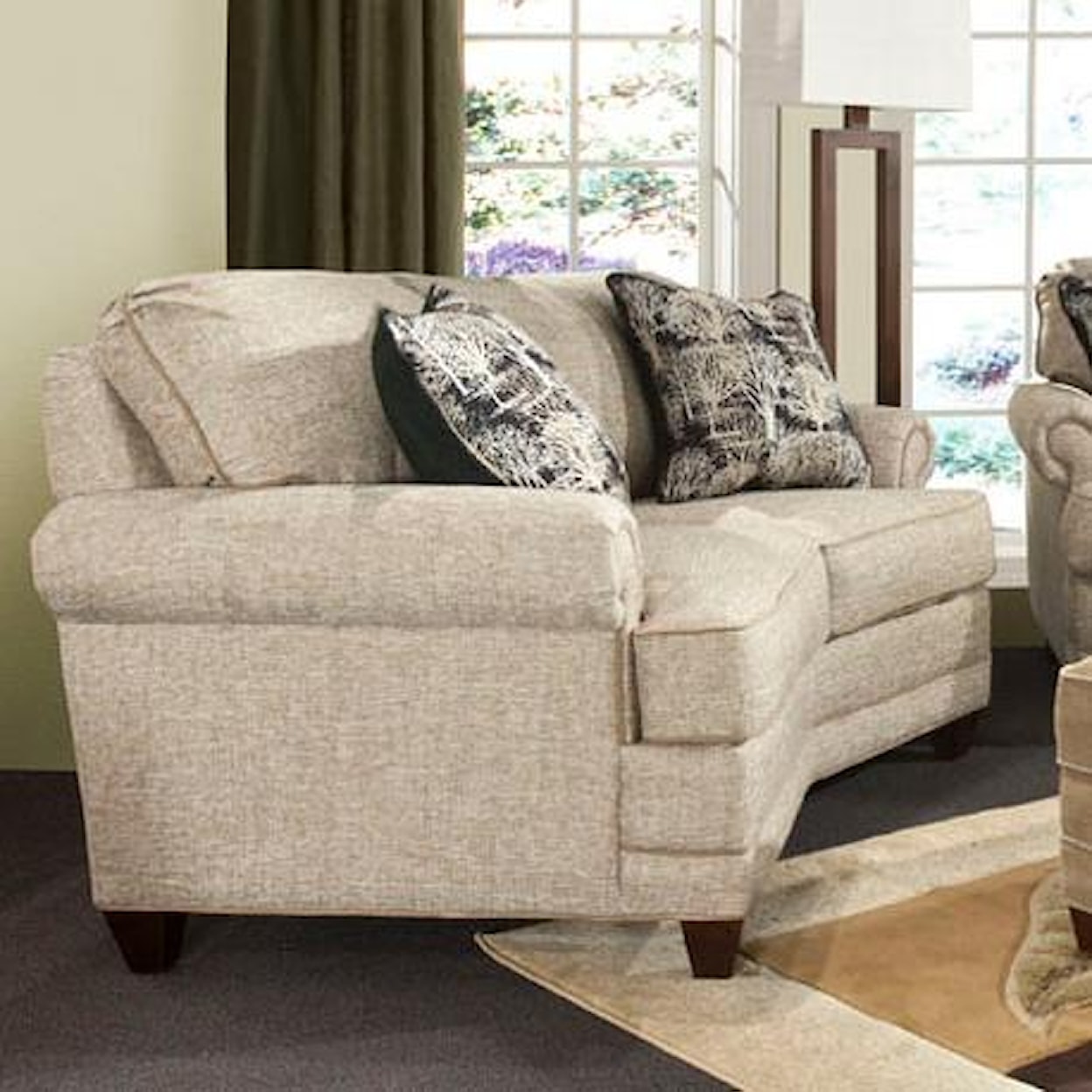 Marshfield Simply Yours Custom Built Conversation Loveseat