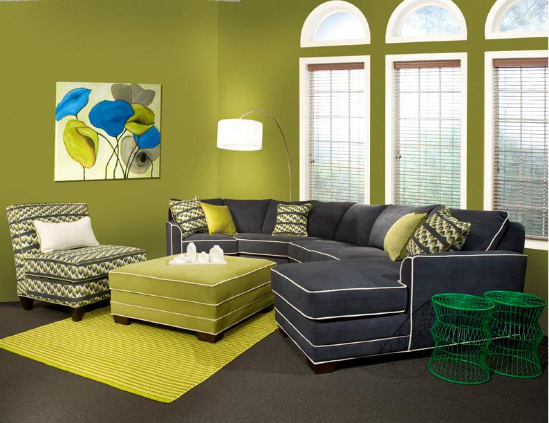 3 Pc Custom Built Sectional Sofa