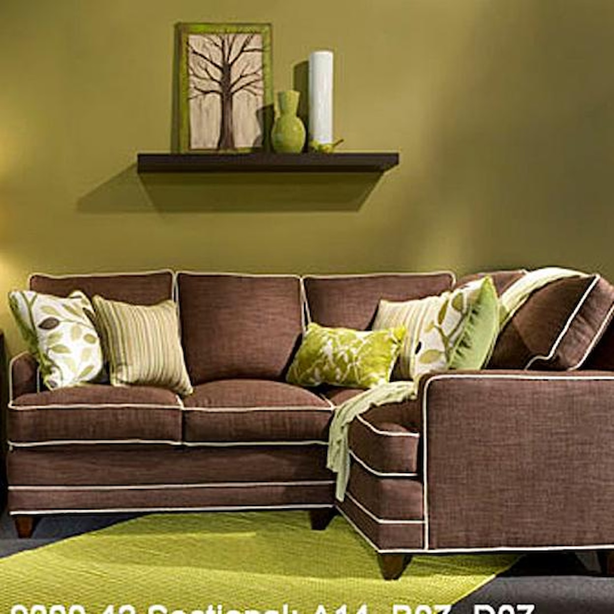 Marshfield Simply Yours 2 Pc Custom Built Sectional Sofa