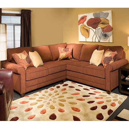 3 Pc Custom Built Sectional Sofa