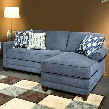 2 Pc Custom Built Sectional Sofa