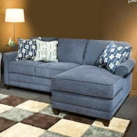 Two Piece <b>Customizable</b> Sectional Sofa with RAF Chaise