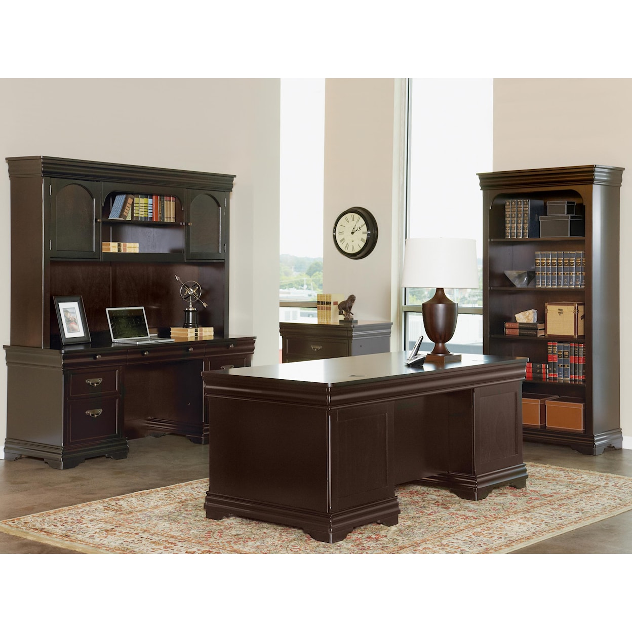 Martin Home Furnishings Beaumont Credenza with Hutch