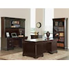 Martin Home Furnishings Beaumont Double Pedestal Desk