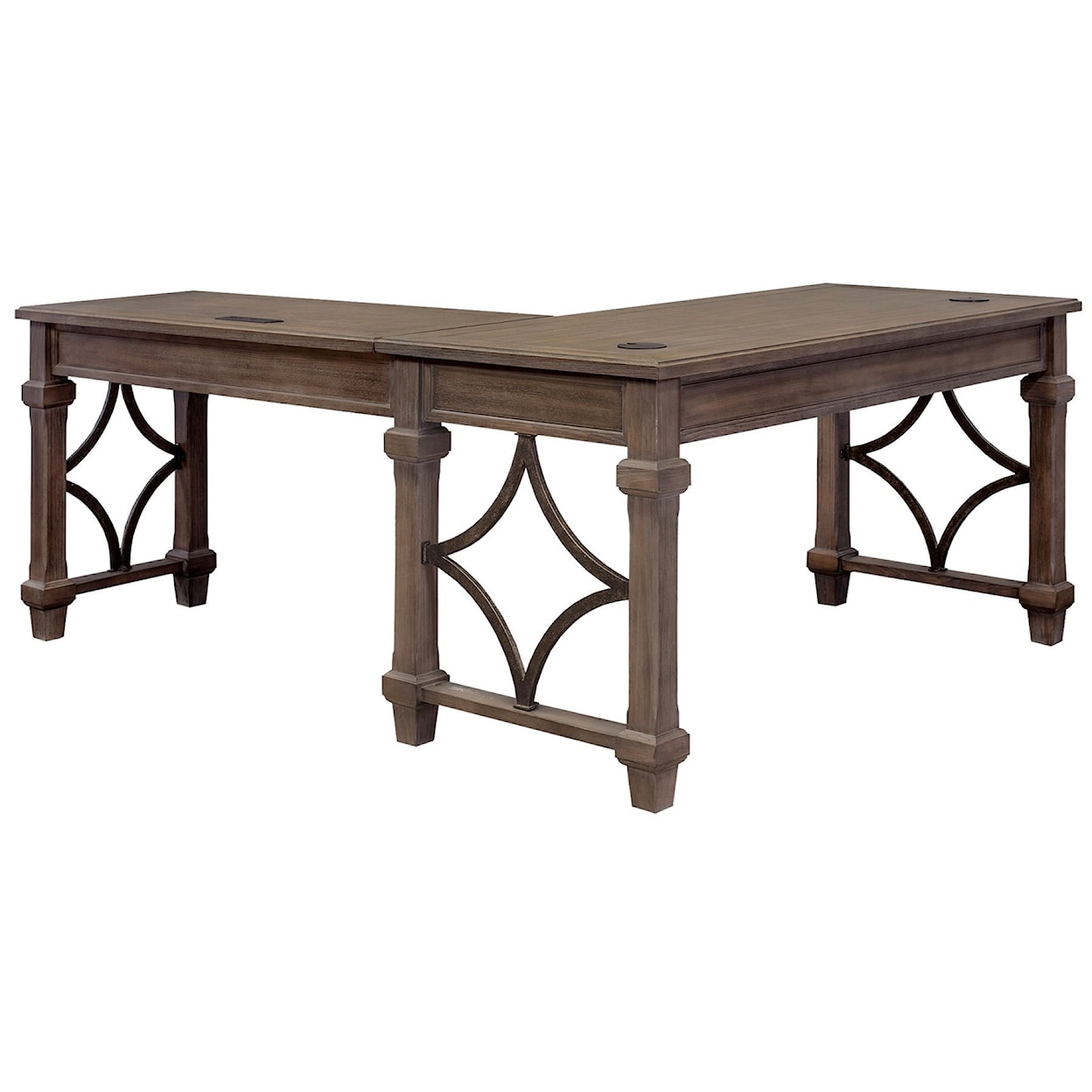 Martin Home Furnishings Carson Open L-Shaped Desk