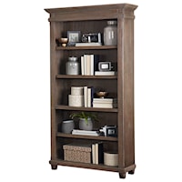 Open Bookcase with 4 Shelves