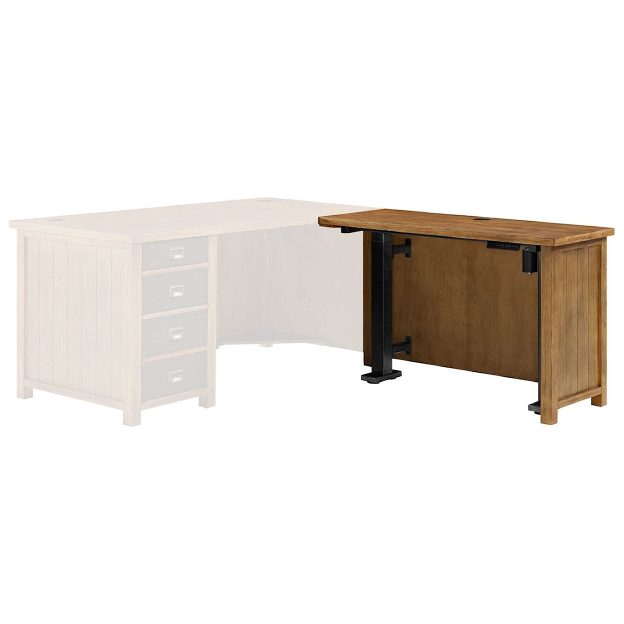 Martin Home Furnishings Heritage L-Shaped Desk