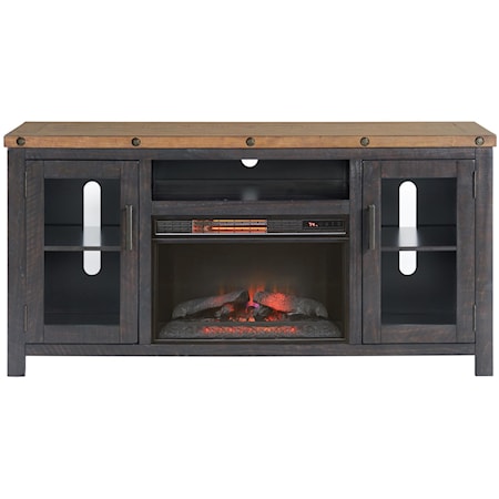 TV Stand with Fireplace