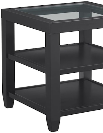 Cordero End Table, Black