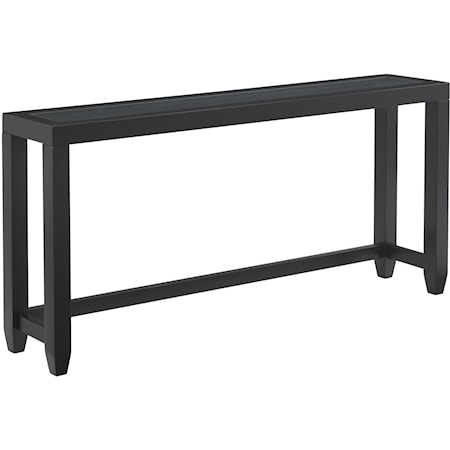 Cordero Sofa Table/ Console, Black