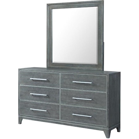 Dresser and Mirror