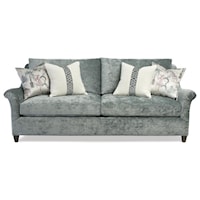 Grace Two Cushion Leather Sofa