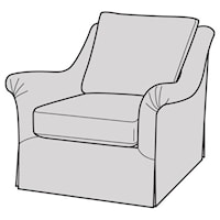 Grace Skirted Chair