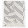 Matouk Paros Paros Beach Towel in Shark