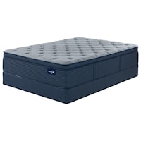 Queen 15" Extra Plush Encased Coil Mattress and 9" Steel Foundation