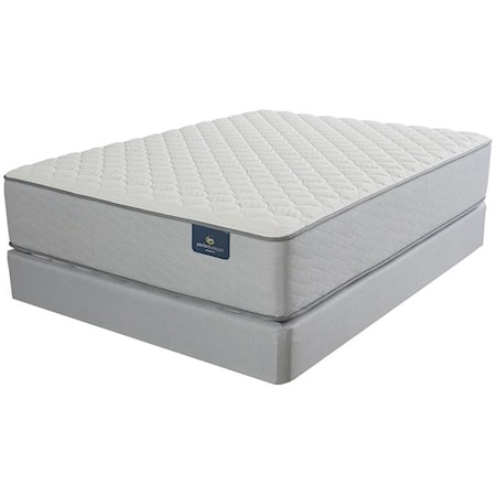 Queen 13 1/2" Firm 2 Sided Mattress Set