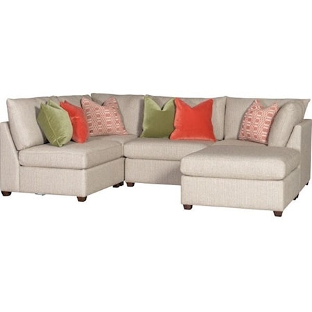 Sectional with Storage Ottoman