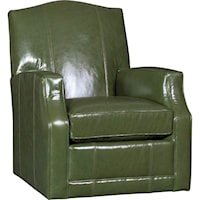 Transitional Swivel Glider Chair
