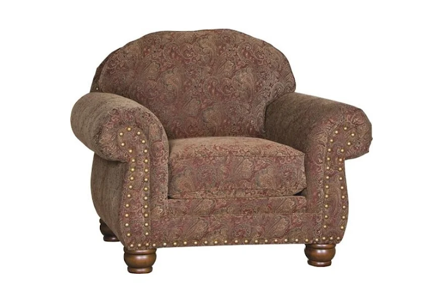 3180 Traditional Chair by Mayo at Howell Furniture