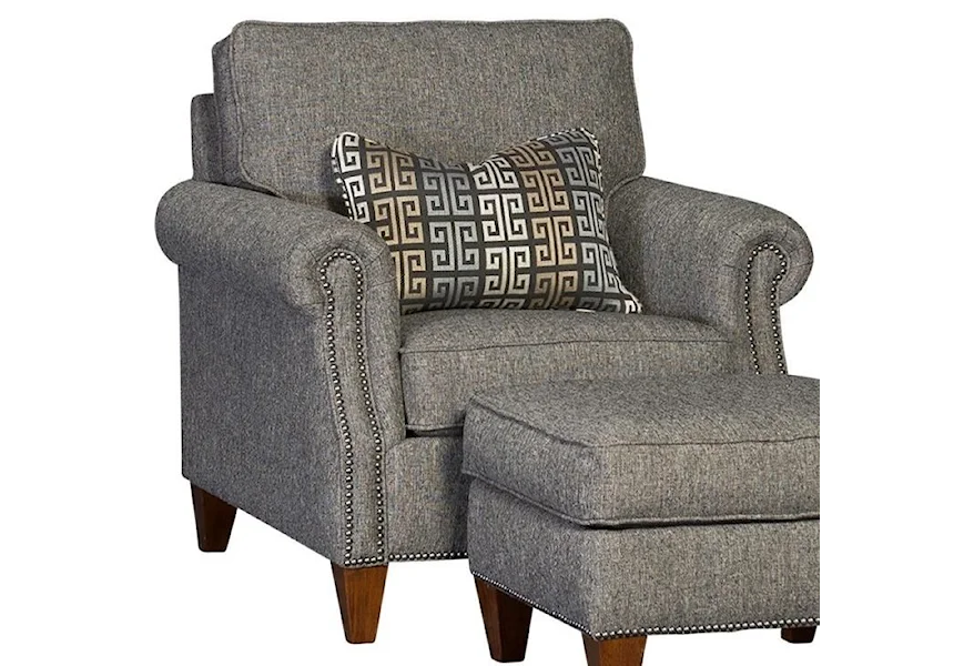 3311 Transitional Chair by Mayo at Wilson's Furniture