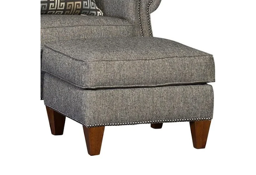 3311 Transitional Ottoman by Mayo at Howell Furniture