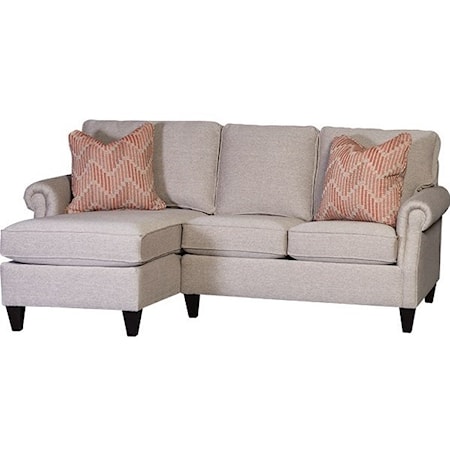 Transitional 3-Seat Sectional Sofa