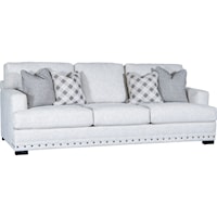 Casual Sofa with Wide Track Arms