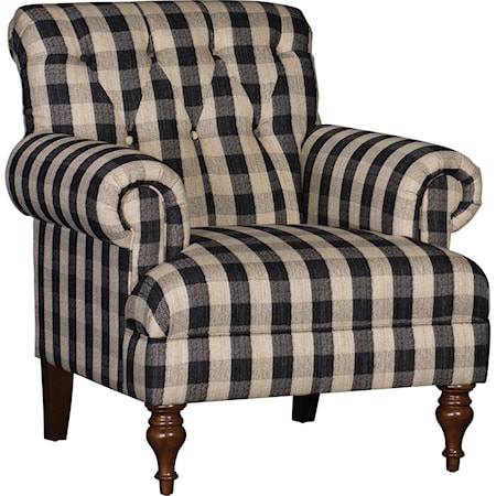 Tufted Back Chair