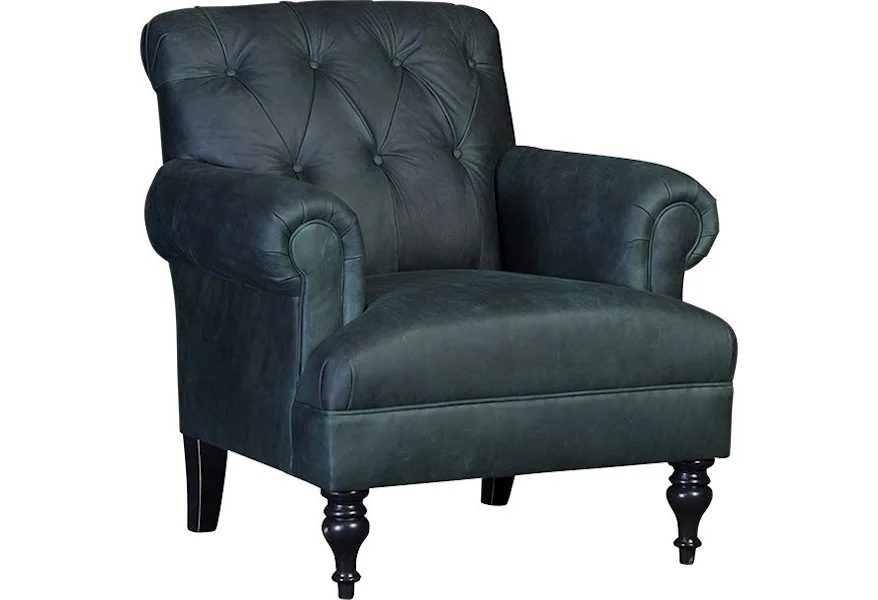 3419 Tufted Back Chair by Mayo at Wilson's Furniture