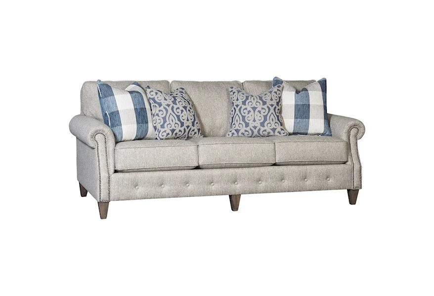 4040 Transitional Sofa by Mayo at Miller Waldrop Furniture and Decor