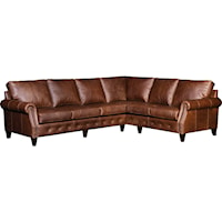 Transitional 5-Seat Sectional Sofa with LAF Sofa