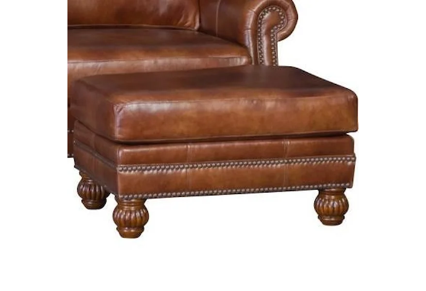 4300 Mayo Traditional Ottoman by Mayo at Howell Furniture