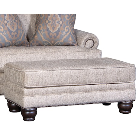 Traditional Ottoman for Oversized Chair