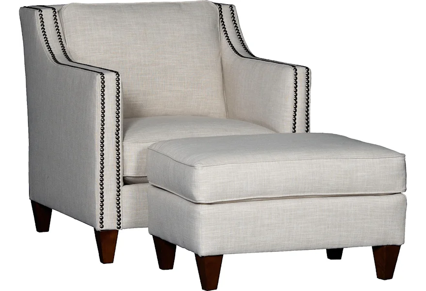 6170 Chair & Ottoman Set by Mayo at Pedigo Furniture