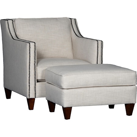 Chair & Ottoman Set