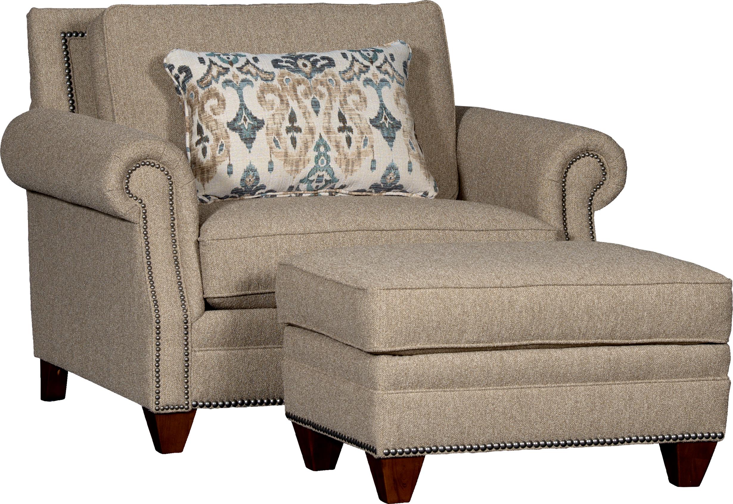 Chair &amp; Ottoman Set